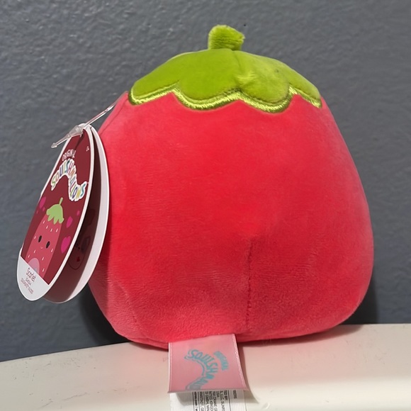5” strawberry Squishmallow plush (Scarlet) - Picture 2 of 3